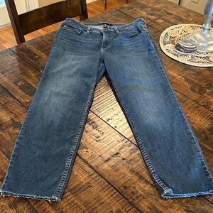 Calvin Klein Women's Straight Leg Blue Jeans